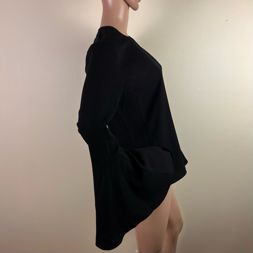NEW FRAME BLACK LONG SLEEVE TOP - Picture 5 of 10